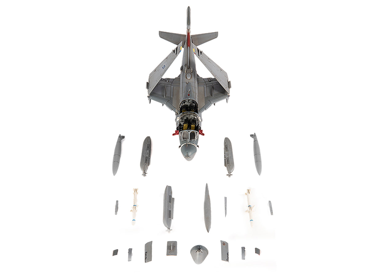 Grumman EA-6B Prowler Attack Aircraft "VAQ-136 Gauntlets USS George Washington" (2012) United States Navy 1/72 Diecast Model