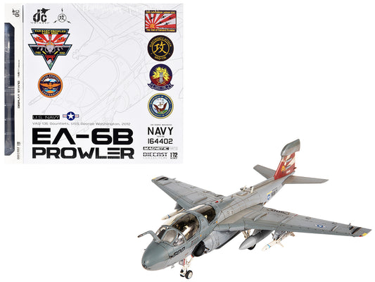 Grumman EA-6B Prowler Attack Aircraft "VAQ-136 Gauntlets USS George Washington" (2012) United States Navy 1/72 Diecast Model