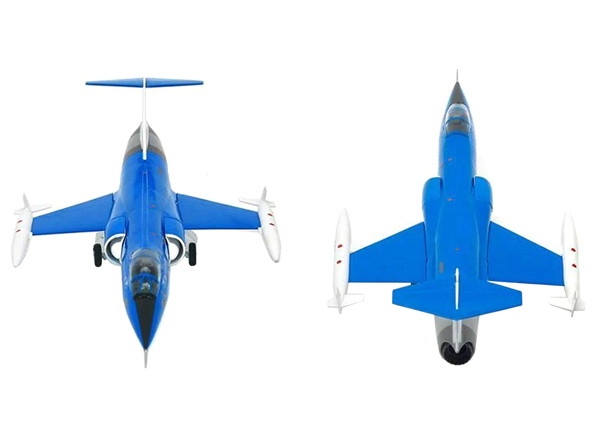 Lockheed F-104S Starfighter Aircraft "Starfighters Aerospace Aerobatics Team" (2012) 1/72 Diecast Model