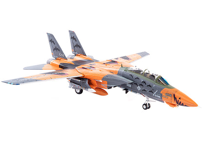 Grumman F-14D Tomcat Fighter Plane Ace Combat "Pumpkin Face" 1/144 Diecast Model