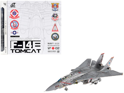 Grumman F-14B Tomcat Fighter Aircraft "VF-102 Diamondbacks Operation Enduring Freedom" (2001) United States Navy 1/72 Diecast Model