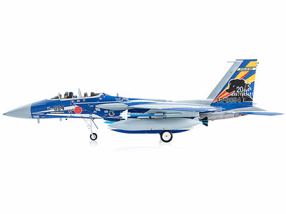 F-15DJ JASDF (Japan Air Self-Defense Force) Eagle Fighter Aircraft "23rd Fighter Training Group 20th Anniversary" with Display Stand Limited Edition to 600 pieces Worldwide 1/72 Diecast Model