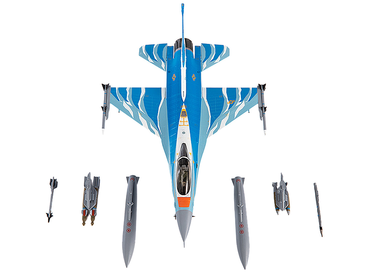Lockheed F-16C Fighting Falcon Fighter Aircraft "309th Fighter Squadron 56th Operations Group Wild Ducks" (2022) United States Air Force 1/72 Diecast Model