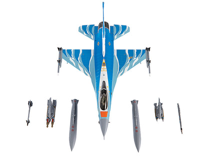 Lockheed F-16C Fighting Falcon Fighter Aircraft "309th Fighter Squadron 56th Operations Group Wild Ducks" (2022) United States Air Force 1/72 Diecast Model