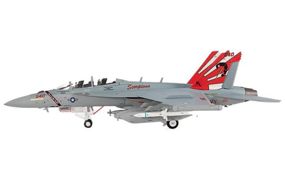 Boeing EA-18G Growler Aircraft "VAQ-132 Scorpions" United States Navy 1/72 Diecast Model