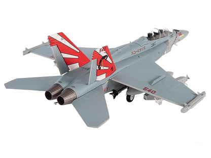 Boeing EA-18G Growler Aircraft "VAQ-132 Scorpions" United States Navy 1/72 Diecast Model