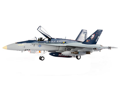 McDonnell Douglas F/A-18C Hornet Aircraft "VFA-34 Blue Blasters USS Carl Vinson Last Cruise" (2018) United States Navy 1/72 Diecast Model