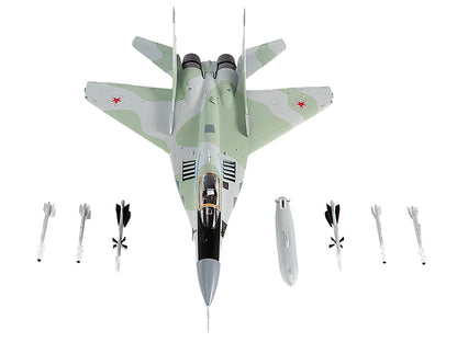Mikoyan MiG-29S Fulcrum-C Fighter Aircraft "Hero of Russia General Sulambek Oskanov Lipetsk AB Russia" (2018) Russian Air Force 1/72 Diecast Model