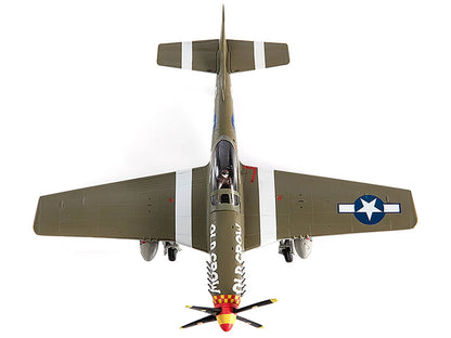 North American P-51D Mustang Fighter Aircraft "Captain Clarence E. Anderson 363rd FS 357th FG Old Crow" (1944) United States Air Force 1/72 Diecast Model