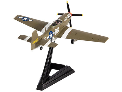 North American P-51D Mustang Fighter Aircraft "Captain Clarence E. Anderson 363rd FS 357th FG Old Crow" (1944) United States Air Force 1/72 Diecast Model