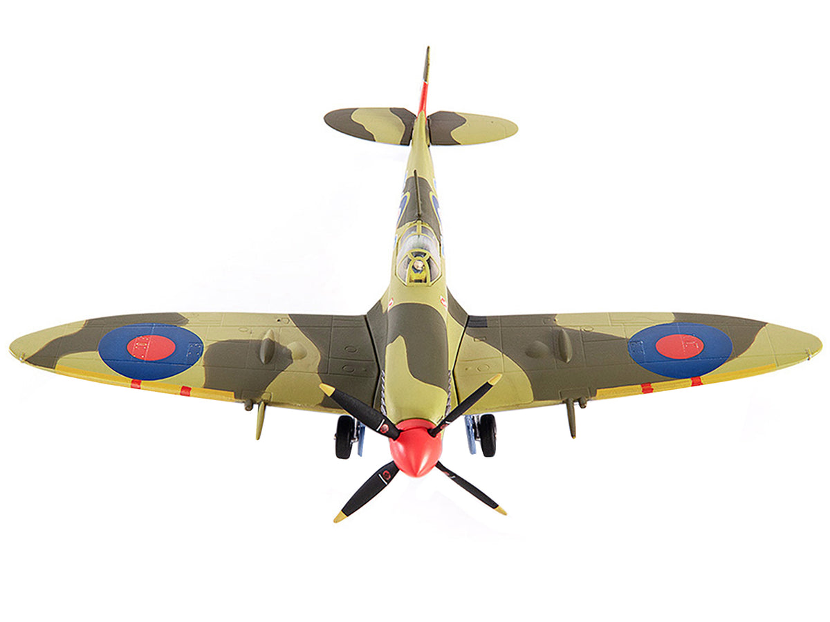 Supermarine Spitfire MK IXC Fighter Aircraft "Royal Air Force Ldr. Stanislav Skalsk Polish Combat Team North Africa" (1943) 1/72 Diecast Model