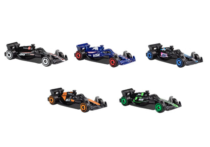 2024 Formula 1 World Championship 5 piece Set Diecast Model Cars