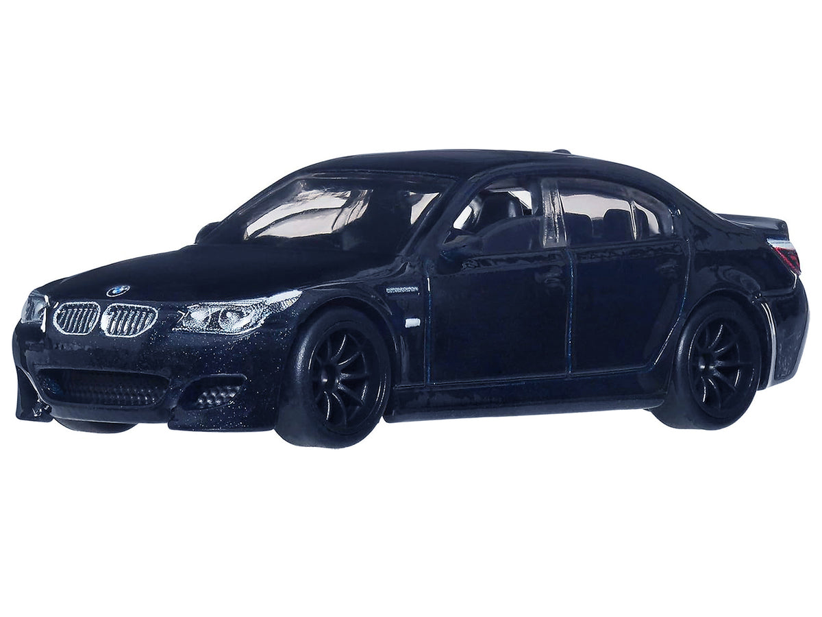 2010 BMW M5 Dark Blue Metallic "Fast & Furious 6" (2013) Movie "Fast & Furious" Series Diecast Model Car