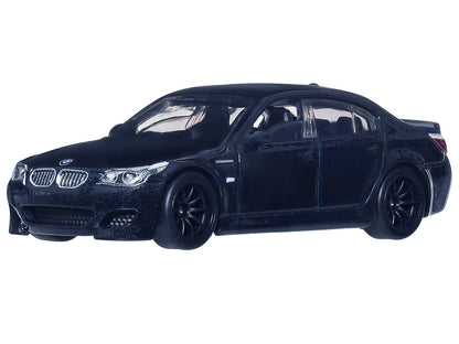 2010 BMW M5 Dark Blue Metallic "Fast & Furious 6" (2013) Movie "Fast & Furious" Series Diecast Model Car