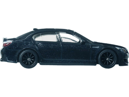 2010 BMW M5 Dark Blue Metallic "Fast & Furious 6" (2013) Movie "Fast & Furious" Series Diecast Model Car