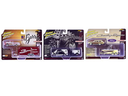 "Tow & Go" 2026 Release 2 Set of 3 pieces 1/64 Diecast Model Cars