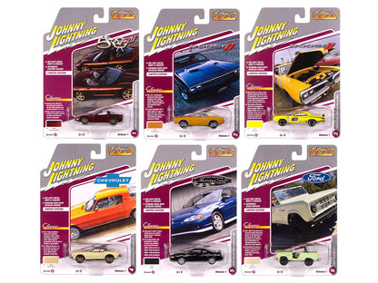 "Classic Gold Collection" 2025 Release 1 Set B of 6 Cars 1/64 Diecast Model Cars