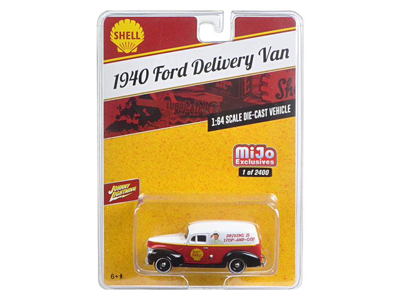 1940 Ford Delivery Van "Shell" 1/64 Diecast Model Car