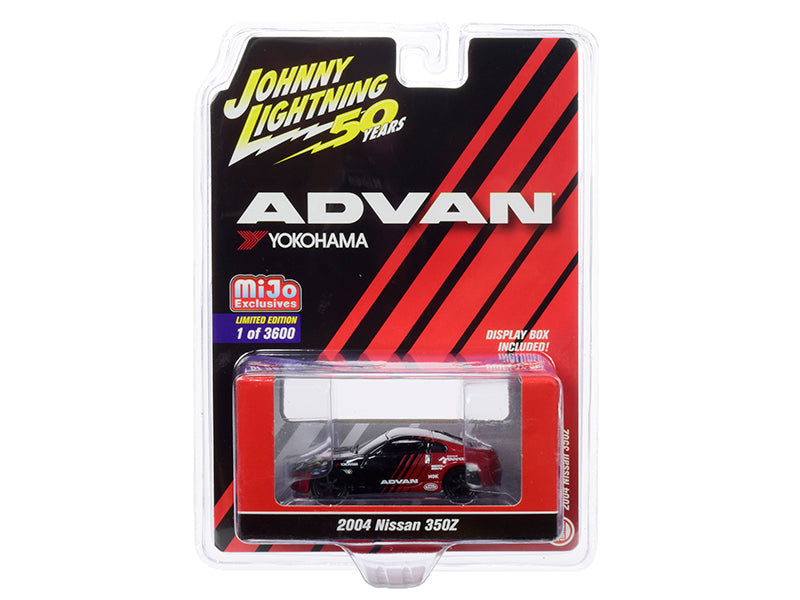 2004 Nissan 350Z ADVAN Yokohama "Johnny Lightning 50th Anniversary" Limited Edition to 3600 pieces Worldwide 1/64 Diecast Model Car
