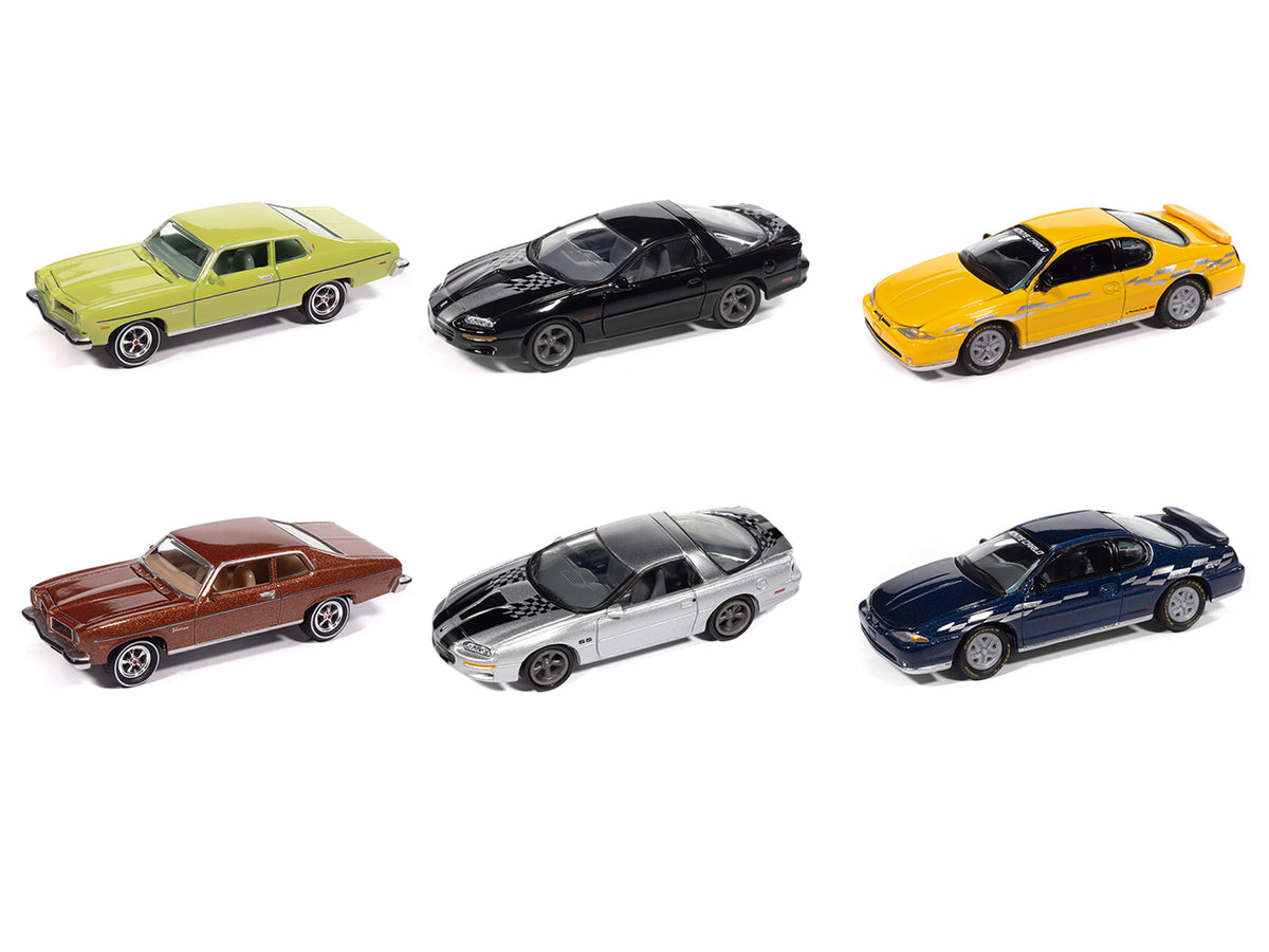 Johnny Lightning Collector's Tin 2026 Set of 6 Cars Release 1 Limited Edition 1/64 Diecast Model Cars