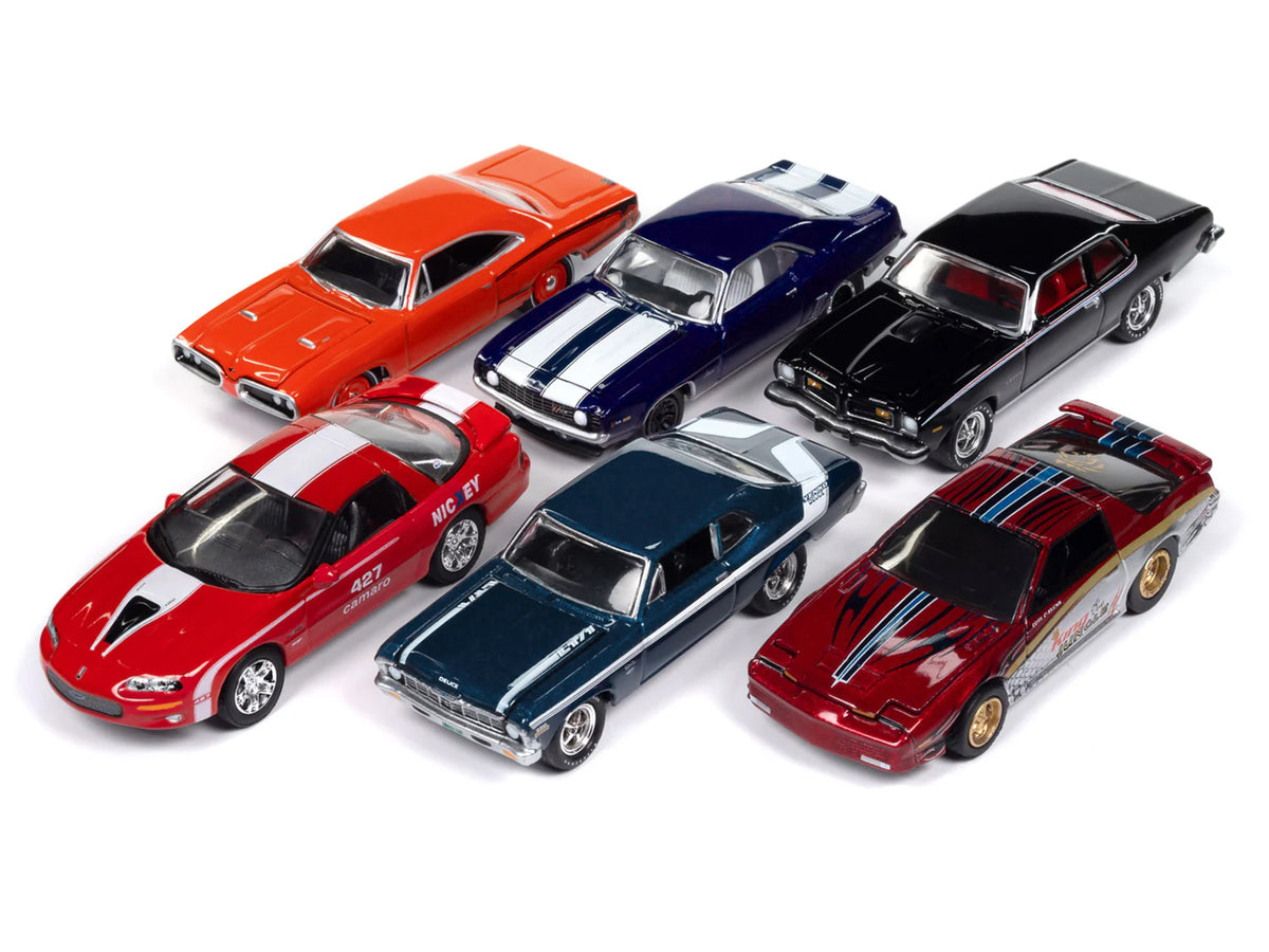 "Muscle Cars USA" 2025 Release 1 Set A of 6 pieces 1/64 Diecast Model Cars
