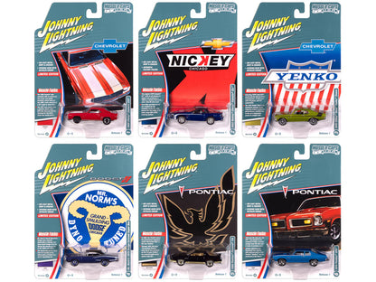 "Muscle Cars USA" 2025 Release 1 Set B of 6 pieces 1/64 Diecast Model Cars