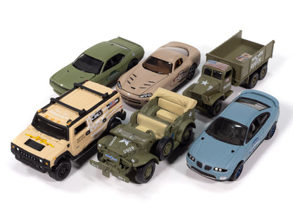 "Military" Set B of 6 pieces 2025 Release 1 Limited Edition Diecast Models