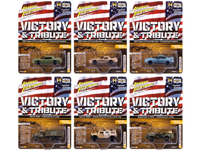 "Military" Set B of 6 pieces 2025 Release 1 Limited Edition Diecast Models