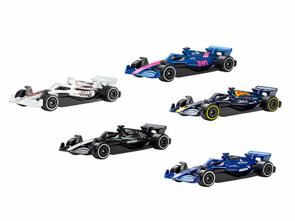 2025 Formula 1 World Championship 5 piece Set Diecast Model Cars