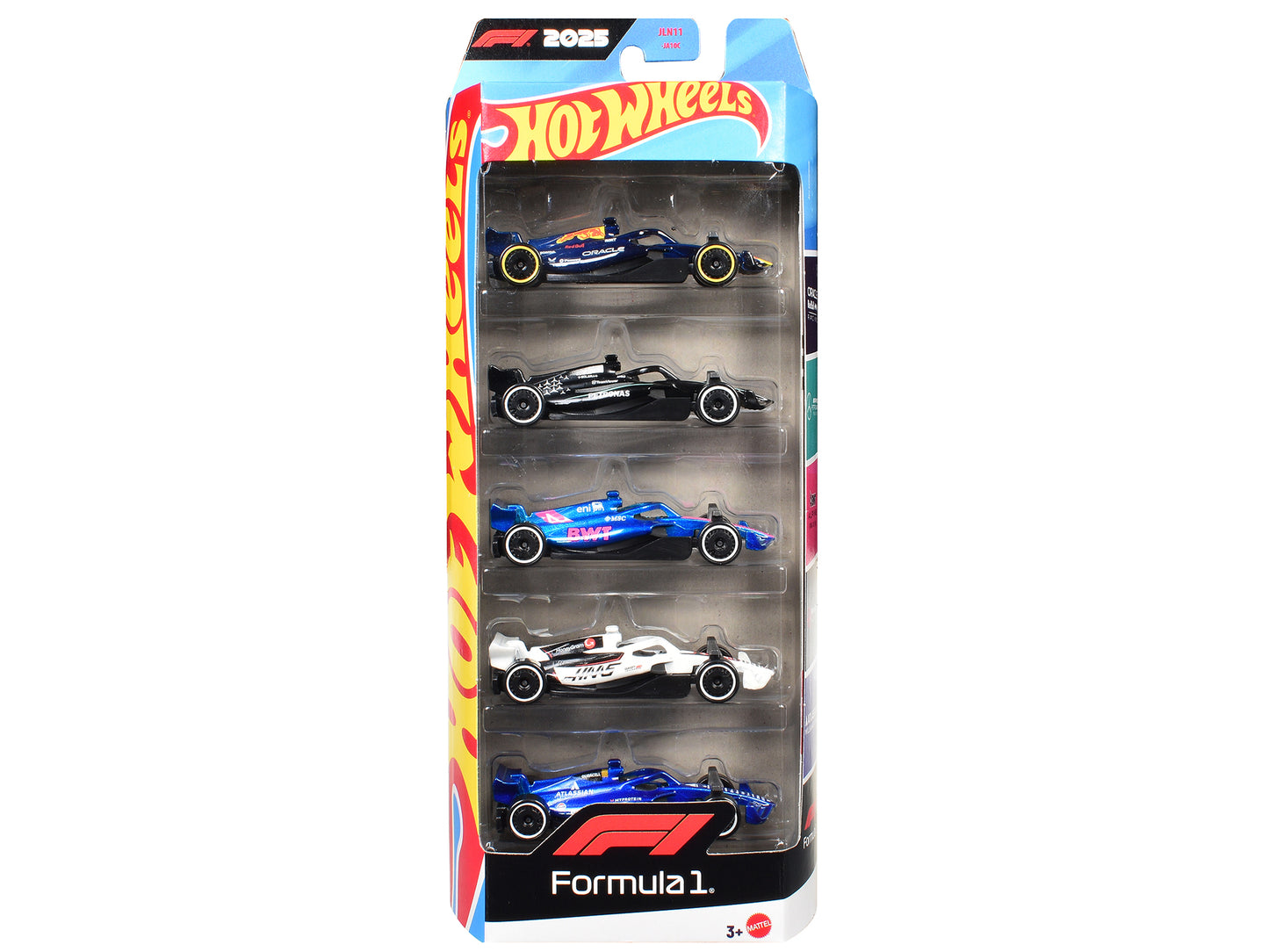2025 Formula 1 World Championship 5 piece Set Diecast Model Cars