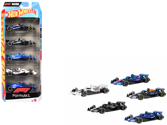 2025 Formula 1 World Championship 5 piece Set Diecast Model Cars