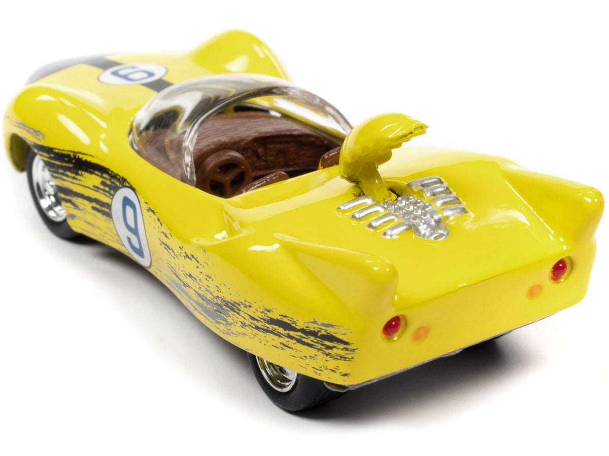 Racer X's Shooting Star (Raced Version) "Speed Racer" (1967) TV Series "Pop Culture" 2022 Release 2 1/64 Diecast Model Car