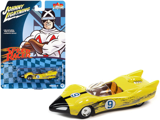 Racer X's Shooting Star (Raced Version) "Speed Racer" (1967) TV Series "Pop Culture" 2022 Release 2 1/64 Diecast Model Car