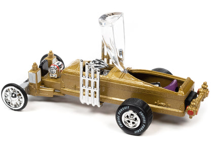 Barris Drag-U-La "The Munsters" "Trivia Pursuit" with Poker Chip Collector's Token and Game Card "Pop Culture" 2022 Release 3 1/64 Diecast Model Car