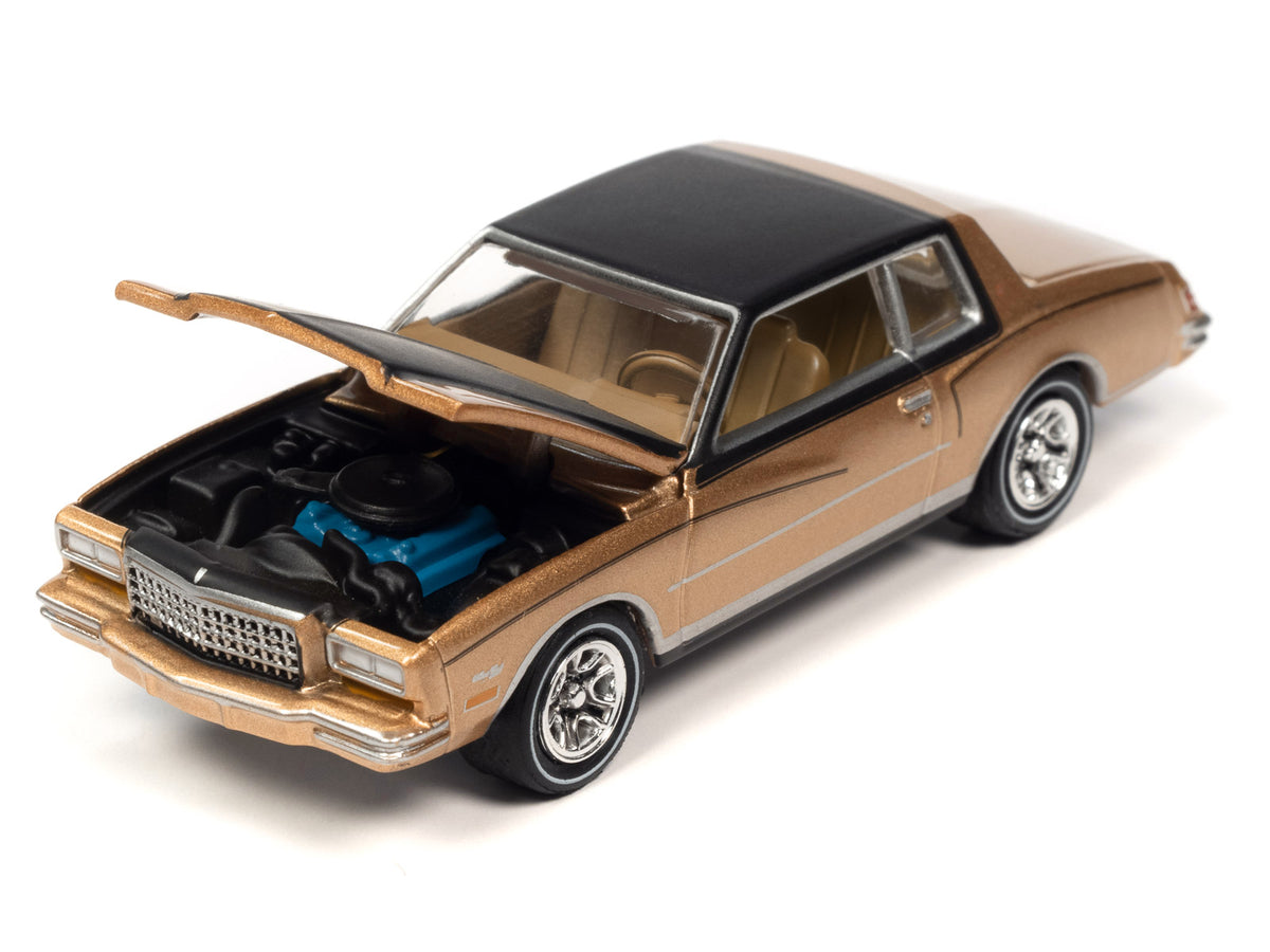 1980 Chevrolet Monte Carlo Light Camel Gold Metallic with Black Top and Hood Limited Edition to 3484 pieces Worldwide "OK Used Cars" 2023 Series 1/64 Diecast Model Car