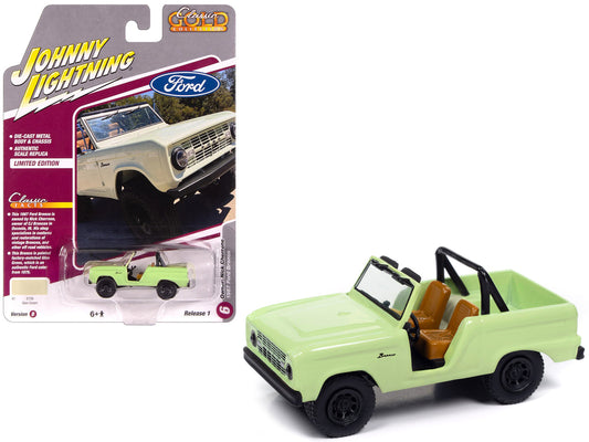 1967 Ford Bronco "Nick Cherrone" Glen Green "Classic Gold Collection" 1/64 Diecast Model Car