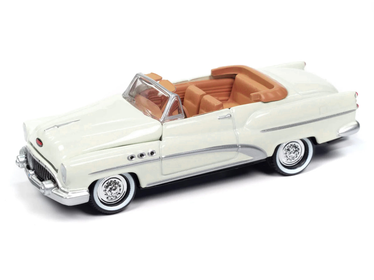 1953 Buick Super Cream with Travel Trailer Limited Edition "Tow & Go" Series 1/64 Diecast Model Car