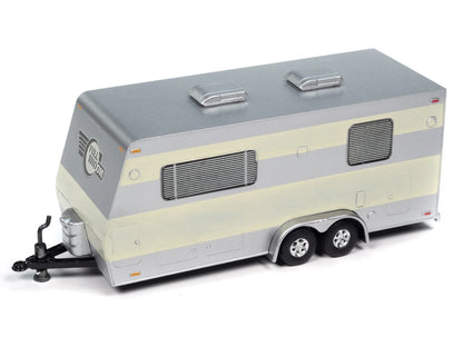 1953 Buick Super Cream with Travel Trailer Limited Edition "Tow & Go" Series 1/64 Diecast Model Car