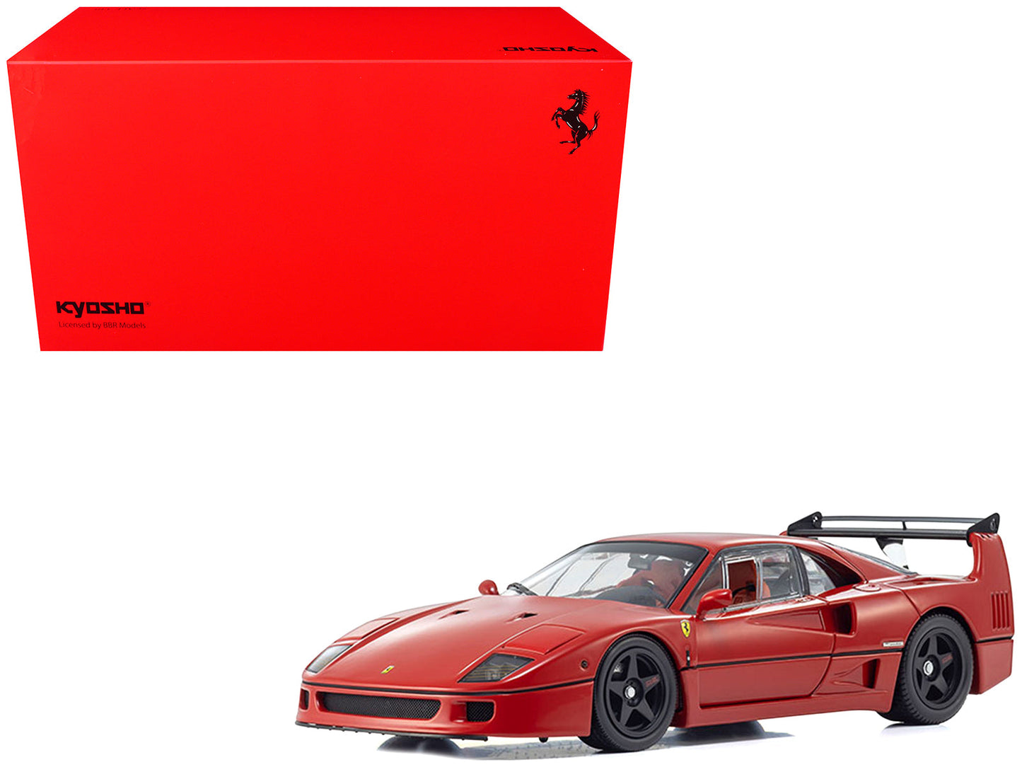 Ferrari F40 Light Weight LM Wing Red 1/18 Diecast Model Car