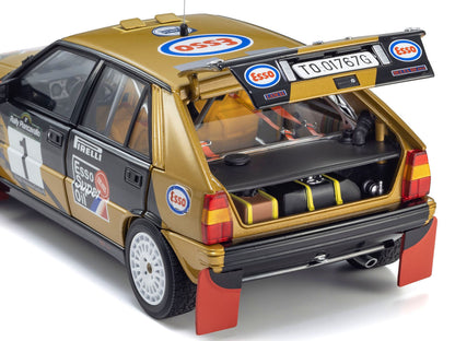 Lancia Delta HF 4WD #1 Fabrizio Tabaton - Luciano Tedeschini Winner "Rally Piancavallo" (1987) 1/18 Diecast Model Car
