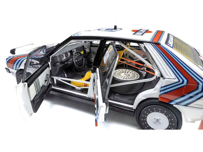 Lancia Delta HF 4WD #3 Bruno Saby - Jean-Francois Fauchille "Martini Racing" Winner "Rally Monte Carlo" (1988) 1/18 Diecast Model Car