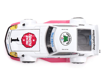 Nissan Fairlady Z RHD (Right Hand Drive) #1 "Tamiya Racing - Frog Racing Team" White and Pink (Designed
