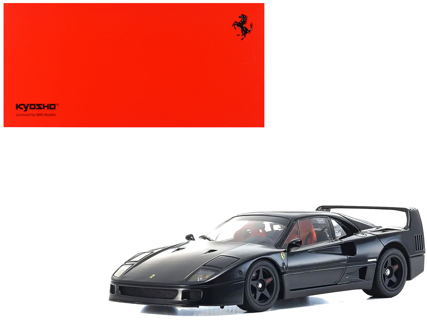 Ferrari F40 Black 1/18 Diecast Model Car