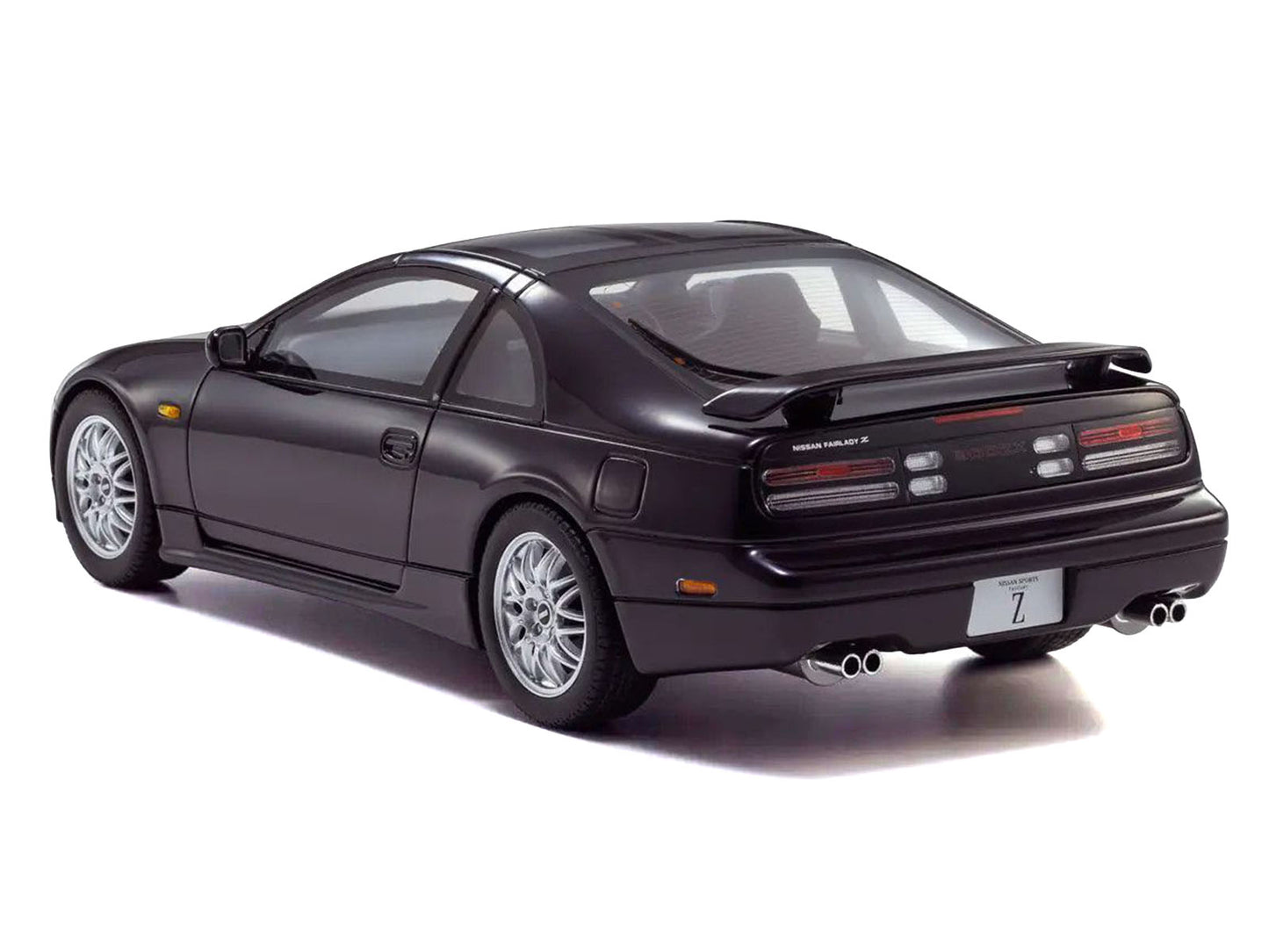 Nissan Fairlady Z (Z32) Version R 2by2 RHD (Right Hand Drive) Purple Metallic 1/18 Model Car