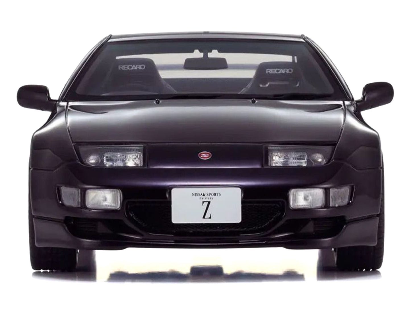 Nissan Fairlady Z (Z32) Version R 2by2 RHD (Right Hand Drive) Purple Metallic 1/18 Model Car