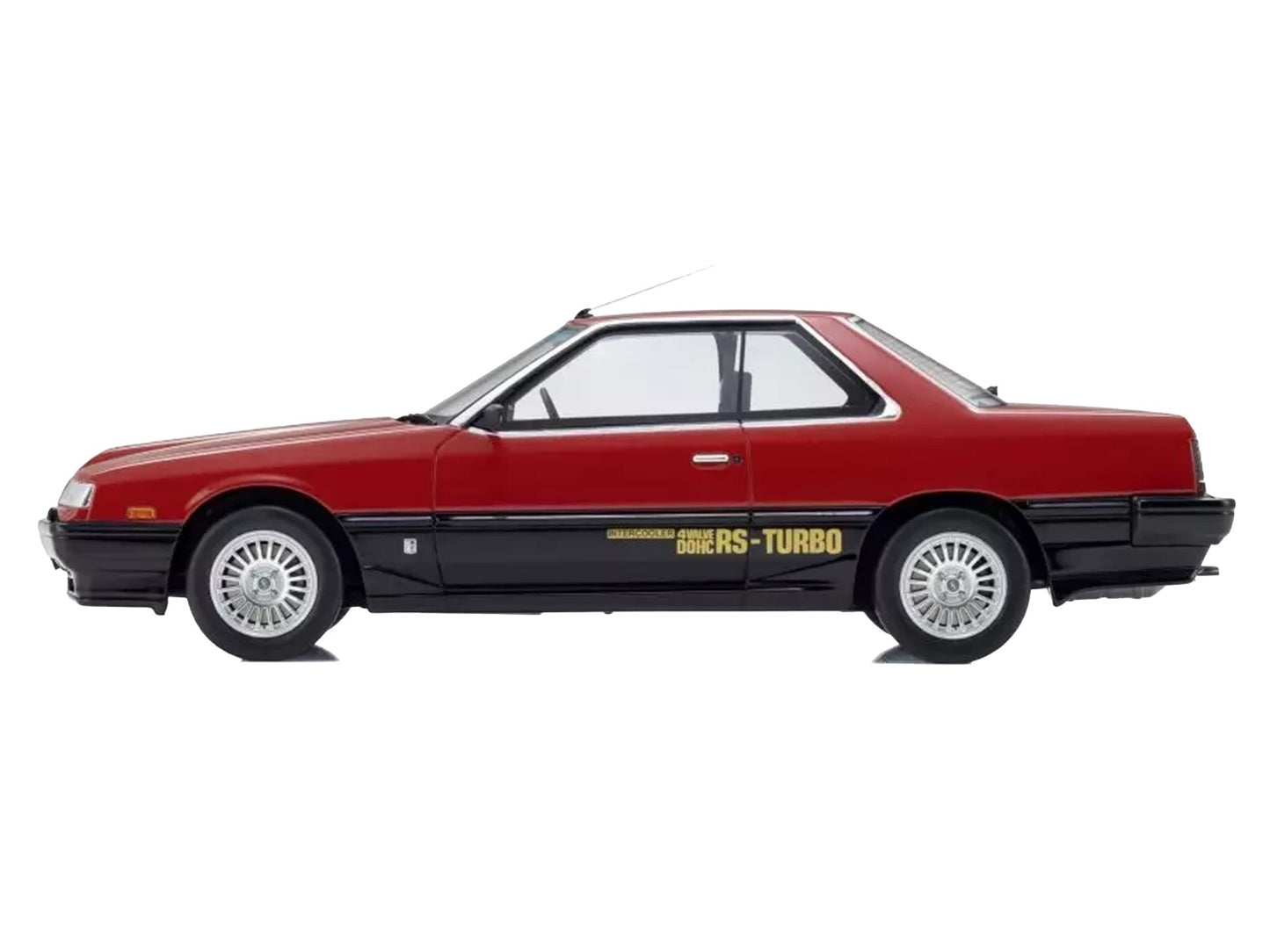 Nissan Skyline 2000 Turbo Intercooler RS-X RHD (Right Hand Drive) Red and Black 1/18 Model Car