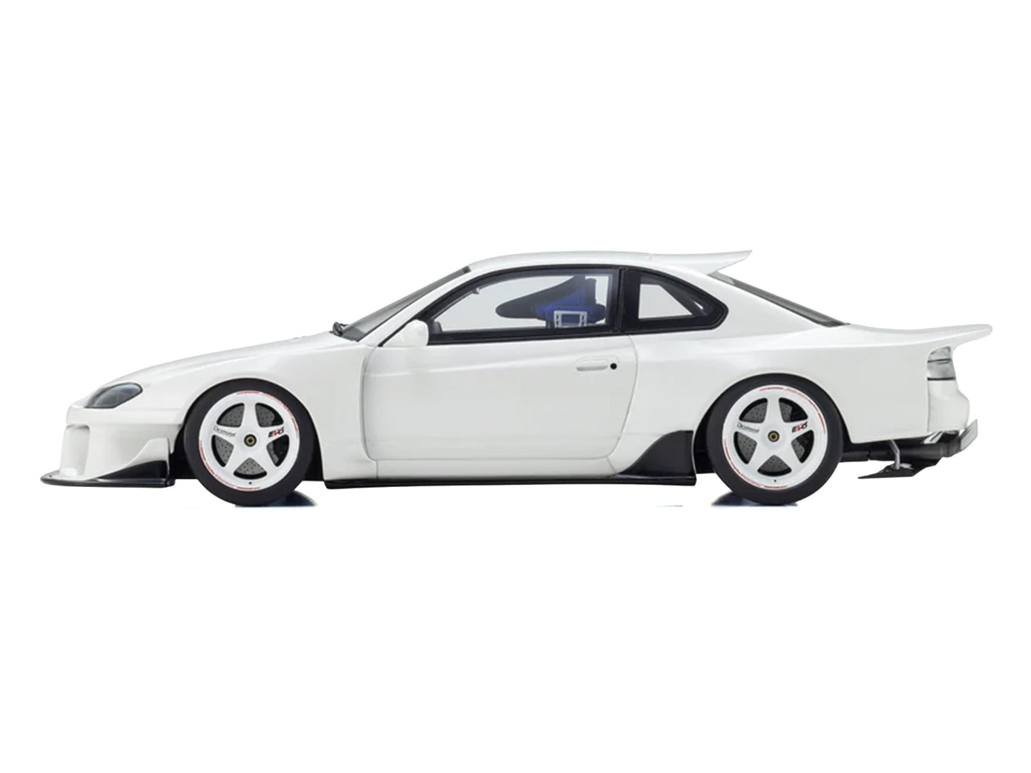 Nissan Silvia (S15) "Khyzyl Saleem" White 1/18 Model Car