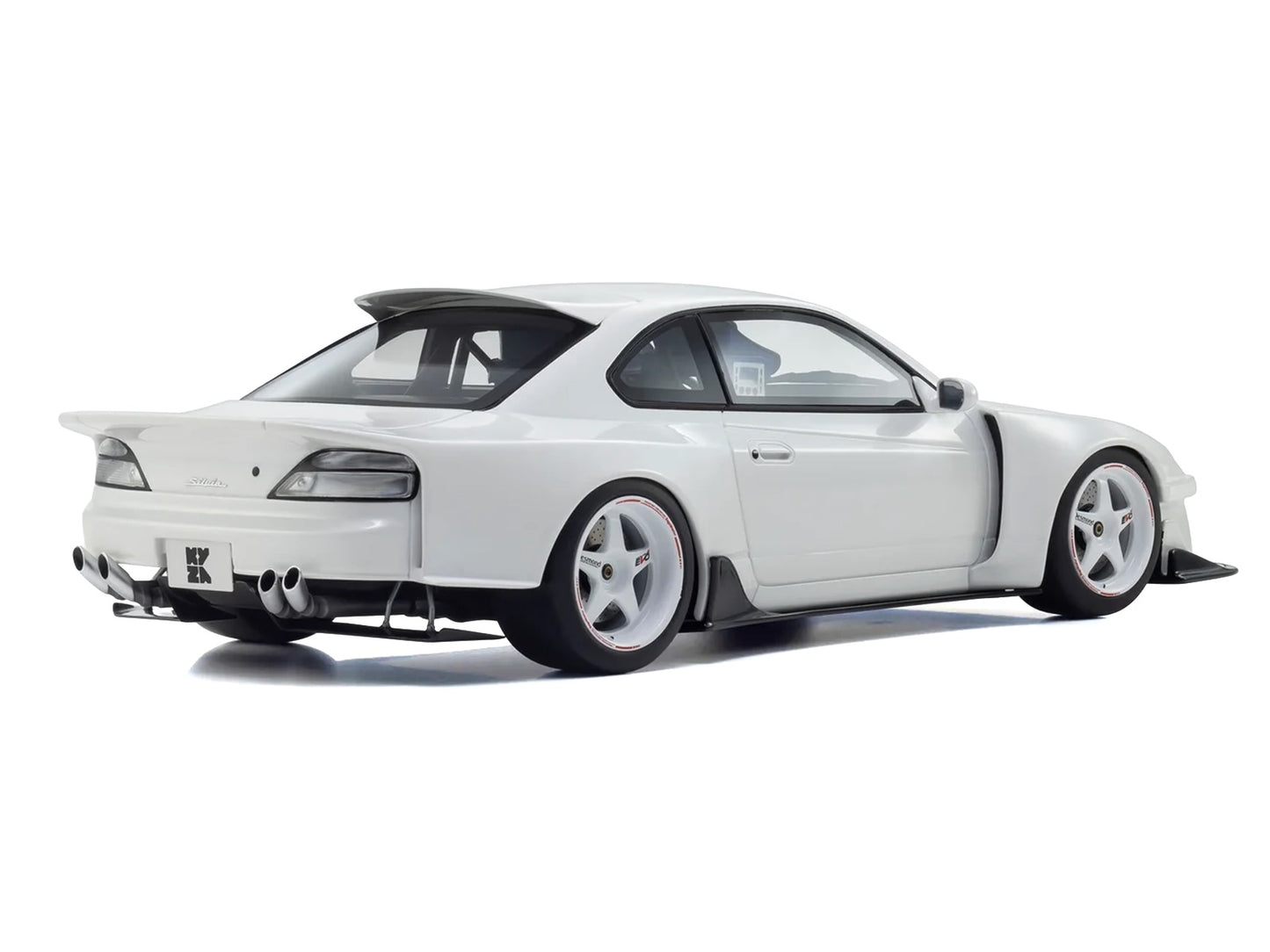 Nissan Silvia (S15) "Khyzyl Saleem" White 1/18 Model Car