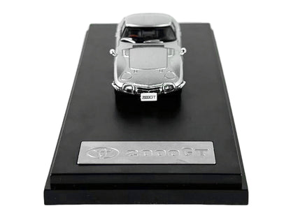 Toyota 2000GT RHD (Right Hand Drive) Silver Metallic 1/64 Diecast Model Car