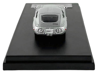 Toyota 2000GT RHD (Right Hand Drive) Silver Metallic 1/64 Diecast Model Car